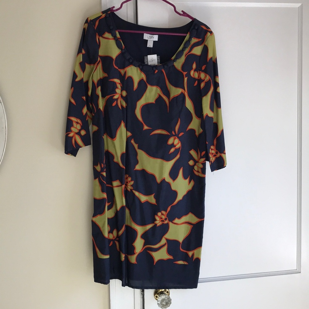 Floral 3/4 dress